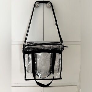 New Clear Stadium shoulder bag.